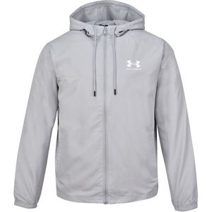 Under Armour RIVAL WOVEN WINDBREAKER Pánská bunda, šedá, velikost obraz
