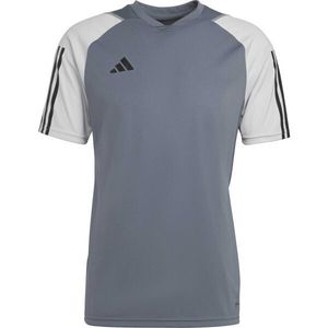 adidas TIRO23 COMPETITION JERSEY Pánské sportovní triko, šedá, velikost obraz