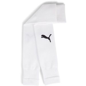 Puma TEAMGOAL SLEEVE SOCK Fotbalové štulpny, bílá, velikost obraz