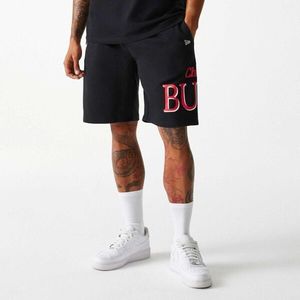 New Era CHICAGO BULLS NBA TEAM GRAPHICS SHORTS Pánské kraťasy, černá, velikost obraz