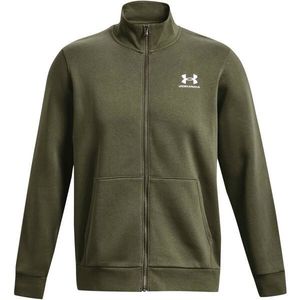 Under Armour ESSENTIAL FLEECE NOVELTY TRACK Pánská mikina, khaki, velikost obraz