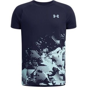 Under Armour TECH GRAPHIC Chlapecké tričko, tmavě modrá, velikost S obraz