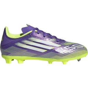 adidas F50 LEAGUE FG/MG J Dětské kopačky, fialová, velikost obraz