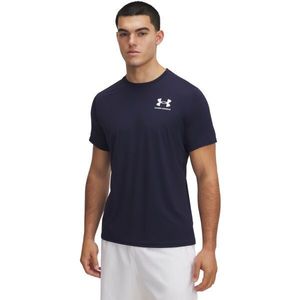 Under Armour HEATGEAR FITTED Pánské triko, tmavě modrá, velikost obraz