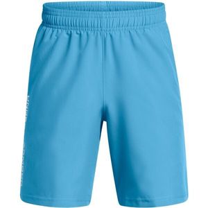 Under Armour WOVEN WORDMARK Chlapecké kraťasy, světle modrá, velikost M obraz