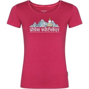 PROGRESS AROMA NEPAL Dámské outdoorové triko, červená, velikost obraz