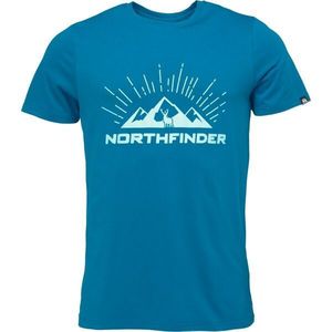 Northfinder BLAZH Pánské tričko, modrá, velikost obraz