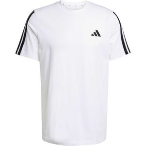 adidas 3-STRIPES TEE Pánské triko, bílá, velikost obraz
