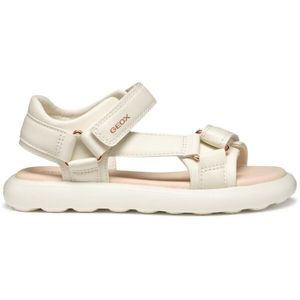 Geox J SANDAL PUFFYPOP C Dívčí sandály, béžová, velikost obraz