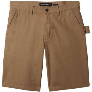 Quiksilver CARPENTER SHORT Pánské kraťasy, hnědá, velikost obraz
