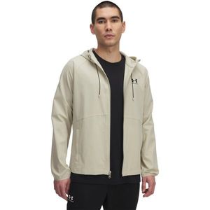 Under Armour STRETCH WOVEN WINDBREAKER Pánská bunda, béžová, velikost obraz