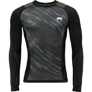 Venum RAPID LONG SLEEVE RASHGUARD Kompresní triko, černá, velikost obraz