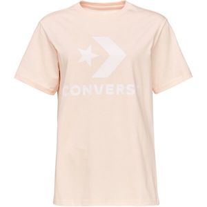 Converse STANDARD FIT CENTER STAR CHEV Dámské tričko, růžová, velikost obraz