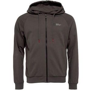 Lotto LOGO UNO HOODIE Pánská mikina, tmavě šedá, velikost obraz