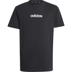adidas LINEAR Dětské tričko, černá, velikost obraz