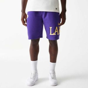 New Era LA LAKERS NBA TEAM GRAPHICS SHORTS Pánské kraťasy, fialová, velikost obraz