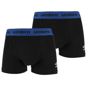 Umbro BOXER SHORT 2 PACK Pánské boxerky, černá, velikost obraz
