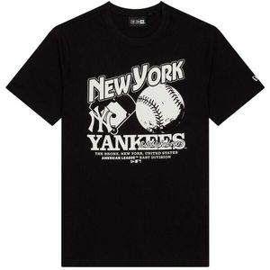 New Era NEW YORK YANKEES MLB Pánské triko, černá, velikost obraz