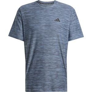 adidas TRAIN ESSENTIALS TEE Pánské sportovní tričko, tmavě modrá, velikost obraz