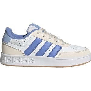 adidas BREAKBASE J Dětská volnočasová obuv, bílá, velikost 37 1/3 obraz