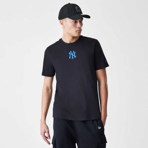 New Era NEW YORK YANKEES MLB LOGO Pánské triko, černá, velikost obraz