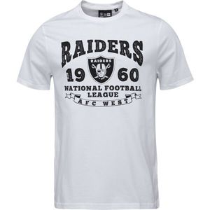 New Era LAS VEGAS RAIDERS NFL STACK ARCH Pánské triko, bílá, velikost obraz