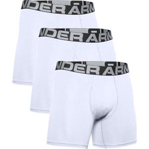 Under Armour CHARGED COTTON 6IN 3 PACK Pánské boxerky, bílá, velikost obraz
