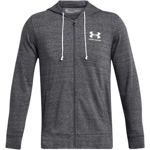 Under Armour RIVAL TERRY LC FZ Pánská mikina, šedá, velikost obraz