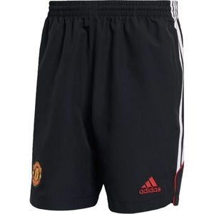 adidas MANCHESTER UNITED UBD SHORTS Pánské fotbalové šortky, černá, velikost obraz