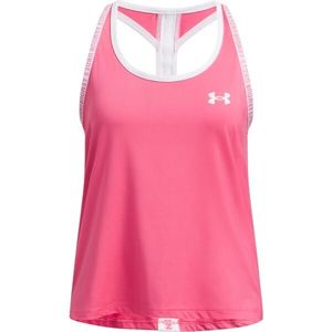 Under Armour KNOCK OUT Dívčí tílko, růžová, velikost obraz