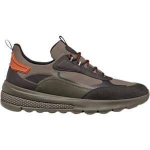 Geox U SPHERICA ACTIF Pánská volnočasová obuv, khaki, velikost obraz