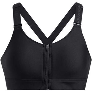 Under Armour INFINITY HIGH ZIP 2.0 Dámská podprsenka, černá, velikost obraz