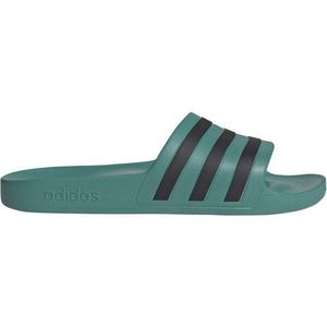 adidas ADILETTE AQUA Unisex pantofle, tmavě zelená, velikost 47 obraz