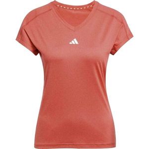 adidas AEROREADY TRAIN ESSENTIALS MINIMAL T-SHIRT Dámské sportovní triko, červená, velikost obraz