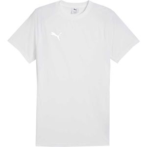 Puma TEAMEVOSTRIPE TEE Pánské triko, bílá, velikost obraz