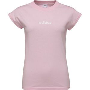 adidas ESSENTIALS LINEAR Dámské triko, růžová, velikost obraz