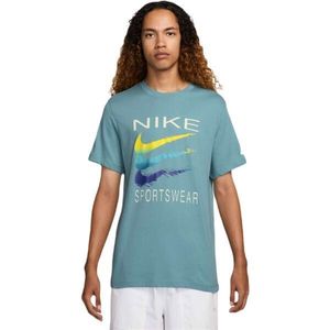 Nike SPORTSWEAR TEE Pánské tričko, tyrkysová, velikost XXL obraz