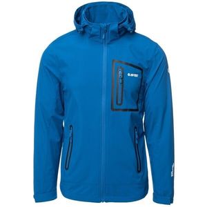 Hi-Tec NICK SP Pánská softshellová bunda, modrá, velikost obraz