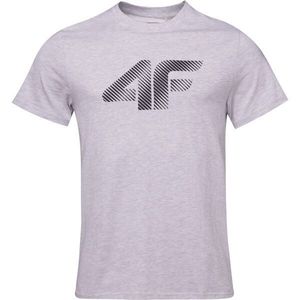 4F TSHIRT Pánské tričko, šedá, velikost obraz