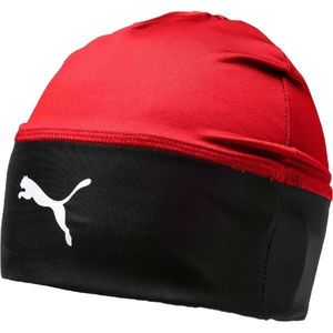 Puma LIGA BEANIE Čepice, červená, velikost UNI obraz