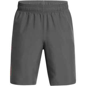 Under Armour WOVEN WORDMARK Chlapecké kraťasy, tmavě šedá, velikost XS obraz