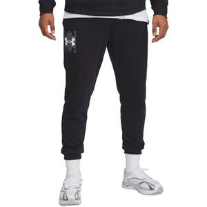 Under Armour RIVAL LOGO Pánské tepláky, černá, velikost M obraz