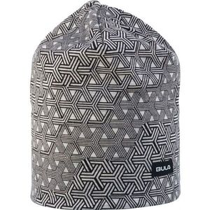 Bula GEO PRINTED WOOL BEANIE Čepice, černá, velikost obraz