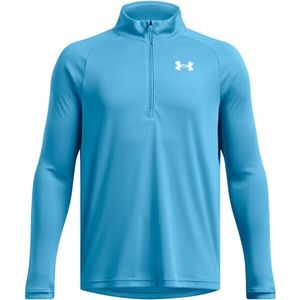 Under Armour TECH 2.0 1/2 ZIP Chlapecké triko s dlouhým rukávem, modrá, velikost obraz