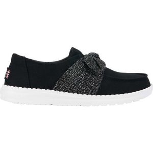 HEY DUDE WENDY BOW ESSENTIALS Dámská volnočasová obuv, černá, velikost obraz