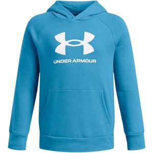 Under Armour RIVAL Chlapecká mikina, světle modrá, velikost L obraz
