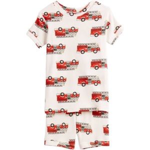 GAP FIRETRUCK Chlapecké pyžamo, bílá, velikost 5Y obraz