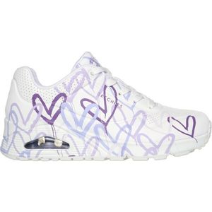 Skechers UNO - LOVING LOVE Dámské volnočasové boty, bílá, velikost obraz