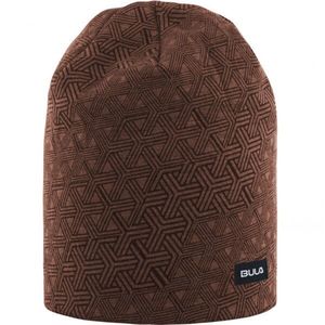 Bula GEO PRINTED WOOL Čepice, hnědá, velikost obraz