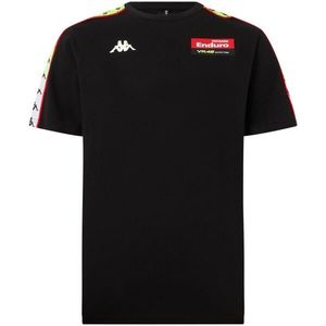 Kappa 222 BANDA RAN VR46 TRAVEL Pánské tričko, černá, velikost obraz